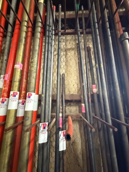 (3x$) pull tubes for 1-1/2 pump
