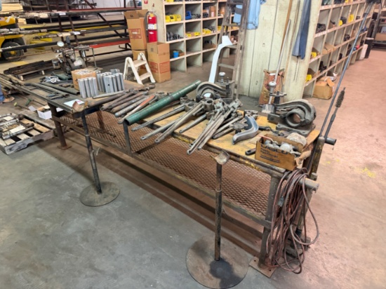 Pump Working / Test Table w/ tools