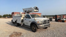 2017 Ram 5500 4x4 Bucket Truck