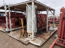 17.6L x 11.7W x 9.4H 6-STATION ACCUMULATOR CLOSING UNIT, SKIDDED