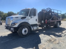 2012 NAVISTAR MODEL 7400 SBA 4X2 S/A BOBTAIL PUMP/KILL TRUCK