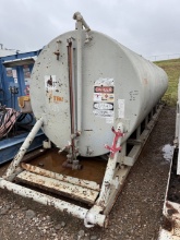 28L x 7W x 9.4H FUEL TANK, SKIDDED