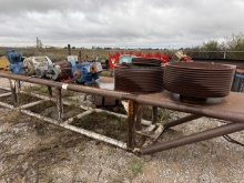 LOT W/ (3) 38/36/20 PUMP PULLEYS, (4) 10 TO 75-HP ELECTRIC MOTORS, & (1) QUINCY 325 AIR COMPRESSOR