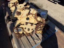 (2) Harrington GT200 20 ton chain Hoists