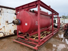 22L x 8W x 10.9H MUD-GAS SEPARATOR, SKIDDED