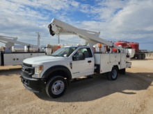 2021 FORD F-550 SUPER DUTY SINGLE CAB BUCKET TRUCK