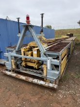 FORUM PIPE WRANGLER HYDRAULIC CATWALK SYSTEM P/B 125-HP ELECTRIC MOTOR, SKIDDED