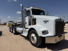 2009 KENWORTH T800 TRI-AXLE HEAVY HAUL DAYCAB TRUCK
