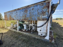 25L x 8W x 10H (3) AIR COMPRESSORS W/ AIR VOLUME TANKS, SKIDDED