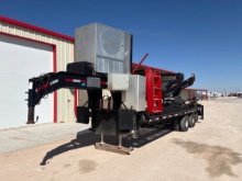 2012 MITEY TITAN 23 X 91 T/A GOOSENECK KNUCKLE BOOM CRANE TRAILER