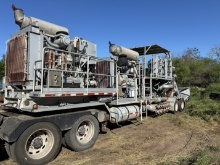 2007 STEWART & STEVENSON MTU 800-HP BLENDING UNIT P/B 665-HP DETROIT S60 HPU MTD T/A TRAILER