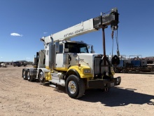 NATIONAL CRANE 800D 23-TON BOOM TRUCK CRANE MTD ON 2012 WESTERN STAR 4900FA TRI-AXLE 24" SLEEPER TRU