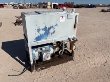 Hydraulic power unit p/b: electric motor