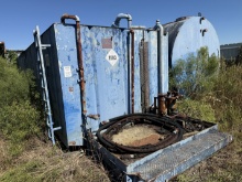 CRIMPED STEEL STYLE FUEL TANK, SKIDDED