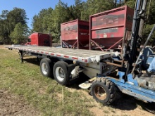 2001 WABASH 37 FT X 102 IN T/A FLATBED PIGGYBACK TRAILER