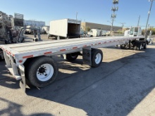 2006 BENSON TRAILERS 48 X 102 SPREAD AXLE ALUMINUM FLATBED TRAILER