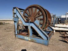 Rig #1 Drill Line Spool w/ 1-1/4 Line