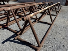 (2 x $) 29L x 42H TRIANGULAR PIPE RACKS