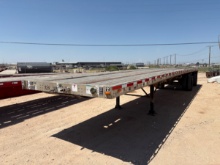 2006 WILSON TRAILER 48' X 102" T/A FLATBED TRAILER