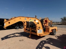 VENTURETECH XK-90 POWER SWIVEL UNIT MTD ON 2012 VENTURETECH T/A GOOSENECK TRAILER