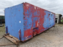 35L x 11W x 9.4H WATER TANK & PARTS HOUSE, SKIDDED