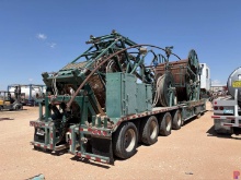 2012 SUREFIRE INDUSTRIES HYDRA RIG HR680 COIL TUBING TRAILER