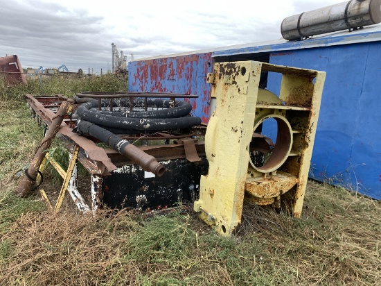 30L x 7W PIPE TUB W/ MUD HOSES