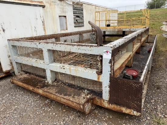 27L x 11.5W x 7.6H HD JUNK BASKET SKID