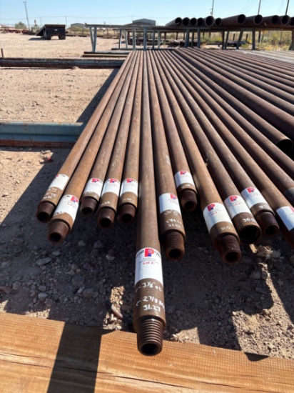 3-1/8OD X 1-1/2ID X 31.27L SLICK DRILL COLLAR W/ 2-7/8PAC CONNECTIONS
