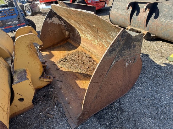 CAT PART # 314-3210 4-CU.YD. 106" GENERAL PURPOSE BUCKET BUILT QUICK COUPLER READY FITS WHEEL LOADER