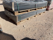 Pallet of (15) 95 x 41 plastic floor mats