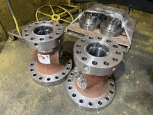 (2) 7-1/16 x 13-5/8 5M CASING HEAD & PALLET W/ (4) 7-1/16 x 2-1/2 X-OVER SPOOLS