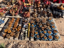 (6) pallets of 2 & 3 inch 1502 Bull plugs, fittings, adapters, parts, etc.