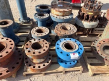 (8x$) assorted spacer spools, 7 to 14DIA