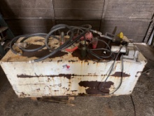 5L x 2W x 2H FUEL TANK W/ PUMPS, HOSE, & NOZZLE