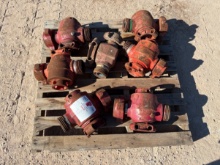 (7x$) (7) 2 1502 plug valves