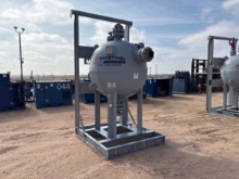 Sandtinel 5.5K Defender 48 spherical separator, Skidded