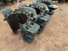LOT OF (3) ASSORTED BJ 7, 9-5/8 CASING SPIDER SLIPS