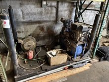 QUINCY 22-CFM @ 175-PSI AIR COMPRESSOR P/B YANMAR DIESEL, SKIDDED
