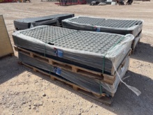 Pallet of (15) 95 x 41 plastic floor mats