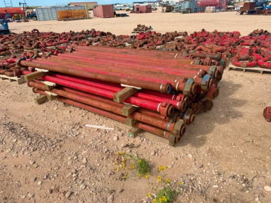(24x$) FMC/SPM 3 x 10 1502 15k Integral Flow Iron Pipe