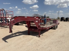 2012 PARKER TRAILERS 26 X 102 T/A GOOSENECK TOOL TRAILER