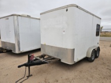 2019 LARK UNITED 12 X 7 T/A BUMPER PULL MOBILE OFFICE TRAILER