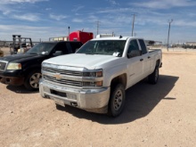 2016 CHEVROLET SILVERADO 2500HD 4WD CREW CAB PICKUP TRUCK