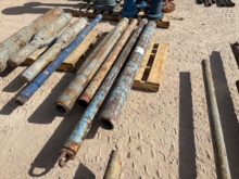 Pallet w/ 7-1/2 od string mill. 5 drain sub & 7 bumper sub