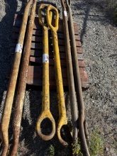 (2) 2DIA X 78L ELEVATOR LINKS