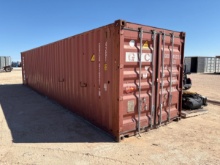 40 x 8 x 8.5 sea container