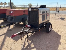 2017 Lincoln Electric Vantage 600SD welder mtd on s/a bumper pull trailer