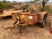 Shop Built 108 x 64 x 24 Trash Trailer