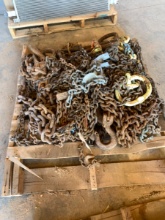 (3) Pallets of Chains and Cleviss